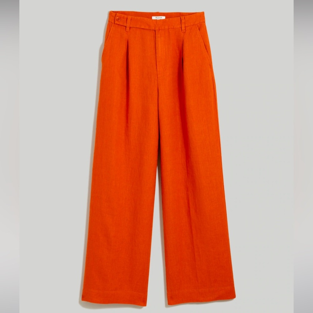 SOLD | Madewell Harlow - 6, Dark Copper, 100% Linen